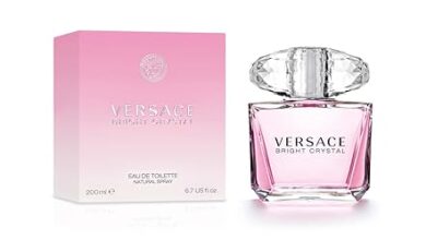 Versace Bright Crystal 6.7 oz Eau de Toilette Spray bottle.